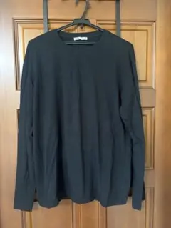 ZARA ザラ ロンT 長袖Tシャツ 黒 L 美品