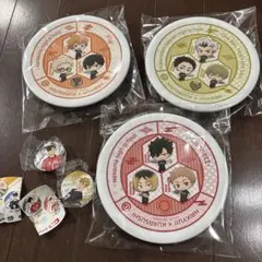 ハイキュー 寿司皿 くら寿司 缶バッジ コラボ