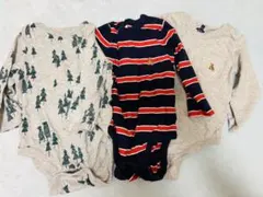 GAP オーガニックコットンロンパース 3点セット