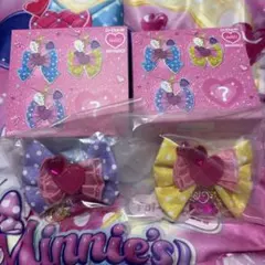 ミニパル　デイジー　クラリス　セット　リボンチャーム　キーチェーン