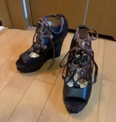 【美品】Vivienne Westwood サンダル 38 ヴィヴィアンのサムネイル