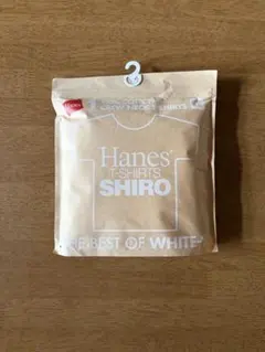 Hanes T-shirt SHIRO Mサイズ コットン100%