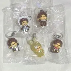 モンチッチ　めじるしキーホルダー2　5個セット