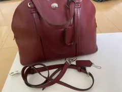 美品　coach バッグ　アルマ　ドーム型　ショルダー