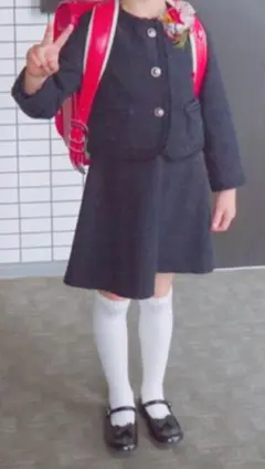 【美品】GREEN LABEL RELAXING 濃紺スーツ 115cm 卒服