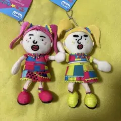 竹下パラダイス おしゃべりぬいぐるみキーホルダー GIGO 2個セット
