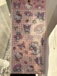 m*様 サンリオ　ぷっくりシール　クロミ　キティちゃん　マイメロ　海外限定　正規