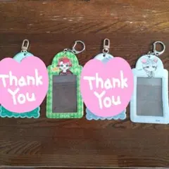 カラフルピーチ　ワダランカードケース　2点セット