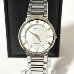 SEIKO セイコー V110-0BB0 ソーラー ラウンド シルバー - メルカリ