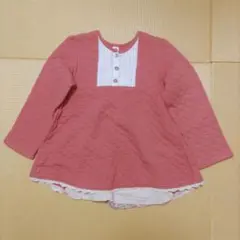 キムラタン　チュニック　女の子　130　オレンジがかったピンク