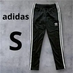 adidas ブラック ジャージ　パンツ