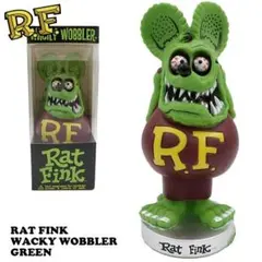 ラットフィンク　ボビングヘッド　フィギュア　グリーン　Rat Fink　新品