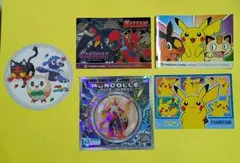 ポケモン　ステッカー 　シール 5枚セット　ピカチュウ　ガブリアス　ハッサムのサムネイル