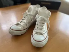 コンバース　CONVERSE ALL STAR ホワイト ハイカット　24.0