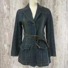 SKY BOMBER　デニム　ジャケット　M