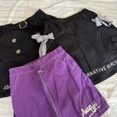 ANAP ALGY スカート　3点セット