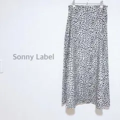 【サニーレーベル】ロングフレアスカート M アニマル柄 Aライン おしゃれのサムネイル