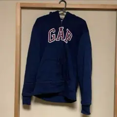 ジップパーカー ネイビー