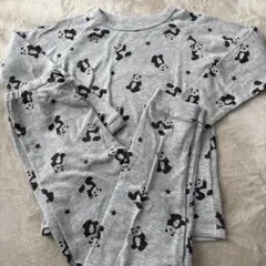 パンダ柄 キッズパジャマ 130cm