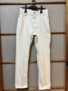 niko and ... JEANS ホワイトデニム Lサイズ