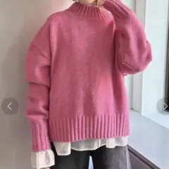 ハイネックニット