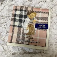 ポロラルフローレン　ポロベア　ハンカチ