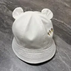 最終【美品】familiar ファミリア　くま耳　帽子　セーラー帽 マリンハット