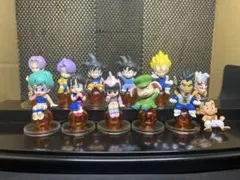 ドラゴンボール キャラプッチ 食玩　フィギュア　ブルマ　悟空　ウーロン　ベジータ