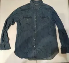 90S Y2K　Polo Ralph Lauren デニム長袖シャツ