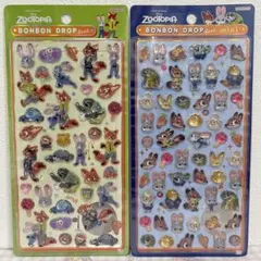 【正規品】ボンボンドロップシール ズートピア ミニ セット サンスター文具