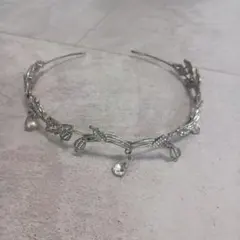 シルバークリスタルヘッドドレス