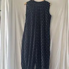 ♡新品タグ付 Ample ドットジャガード オールインワン Mヤマダヤ♡のサムネイル