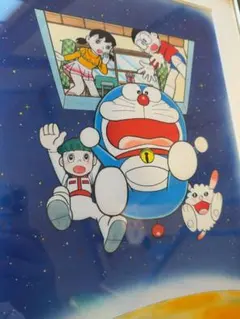 複製原画 ドラえもん『ねがい星』シリアル1桁 藤子ミュージアム 限定