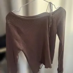 Kastane ダメージリブニットプルオーバー