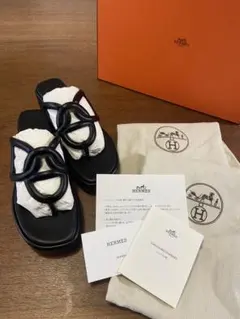 HERMES サンダル ジプシー エルメスサンダルジプシー37