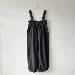 SUN VALLEY サンバレー 製品染め コットンリップストップサロペット