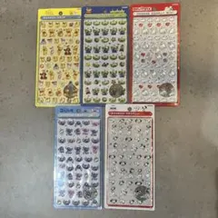 ボンボンドロップシールmini ディズニー 5種セット 正規品