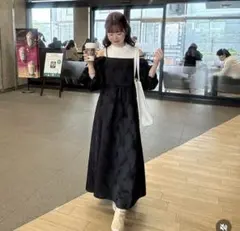 ナイスクラップ　ルミネ立川限定　オフショルダー ワンピース