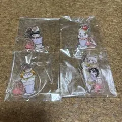 ちはやふる　アクリルキーホルダーセット　4点