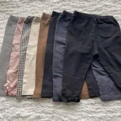 【80cm】UNIQLOレギンス 8枚セット　まとめ売りのサムネイル