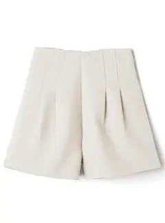 GRL ハイウエストタックショートパンツ[at1647]