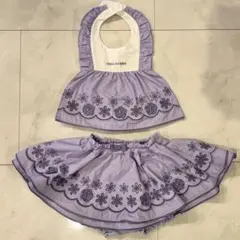 ANNA SUI mini エプロン+スカート