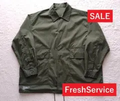 【sale】フレッシュサービスSIDE POCKETS OVER SHIRT