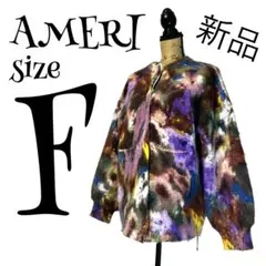 AMERI vintage ART FLOWER KNIT CARDIGANのサムネイル