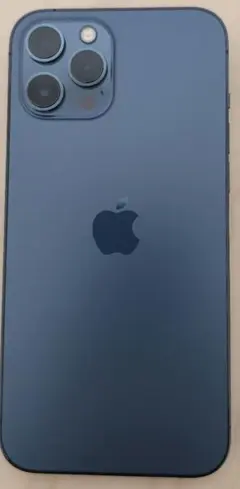 美品　iPhone12 promax パシフィックブルー　256GB本体