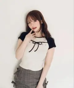 2025年最新】andmary alma ribbon topsの人気アイテム - メルカリ