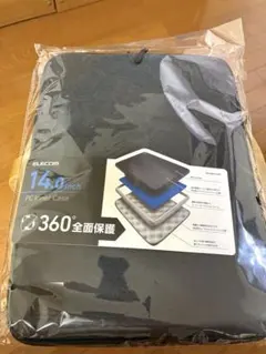 エレコム ノートパソコンケース 360度保護 耐衝撃 インナーケース 14インチ