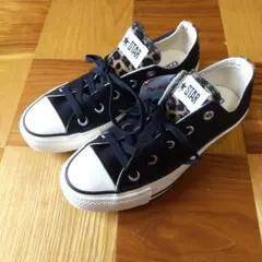 【ゆーな様専用】CONVERSE ALL STAR ヒョウ柄スニーカー US4