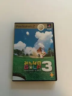 PS2 みんなのGOLF3 メガヒッツ みんゴル3 付属品完備