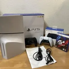 PS5 CFI-2000A01 本体 コントローラー2個 GT7付き 箱あり